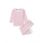 Malabar Baby GOTS Certified Organic Cotton Knit 2 Piece Pajama Set For Infant Pink City (Size 6M) Girls