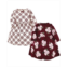 Hudson Baby Baby Girls Cotton Dresses Red Burgundy Floral