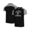 Majestic Mens Black Gray Las Vegas Raiders Field Goal Slub T-shirt