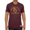 Original Retro Brand Mens Heather Maroon Arizona State Sun Devils Vintage-Like Tri-Blend T-shirt