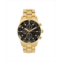 Rocawear Mens Shiny Gold-Tone Metal Bracelet Watch 46.5mm