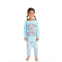 Jellifish Kids Toddler|Child Girls 2-Piece Pajama Set Kids Sleepwear Long Sleeve Top and Long Pants PJ Set