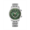 Alexander Mens Journeyman 2 Silver-Tone Stainless Steel Green Dial 40mm Round Watch