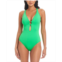 Bleu by Rod Beattie Womens Ring Me Up X-Back One-Piece Swimsuit