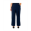 Standards & Practices Womens Plus Size Belted Straight Leg Paper Bag Pants
