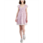 Self Esteem Juniors Smocked Flutter-Sleeve Mini Dress