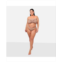Rebdolls Plus Size Danica Knotted Bandeau Swim Top - Taupe