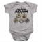 Black Adam Baby Girls Baby Contrast Group Snapsuit