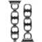 Tory Burch Black-Tone Stainless Steel Gemini Link Bracelet For Apple Watch 38mm/40mm