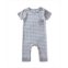 Earth Baby Outfitters Baby Boys or Baby Girls Short Sleeve Romper