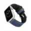 WITHit Bluestone and Black Silicone Colorpop Band Compatible with 42/44/45/Ultra 49mm Apple Watch