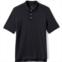 Lands End Mens School Uniform Short Sleeve Interlock Polo Shirt