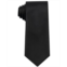 Calabrum Mens Classic Extra-Long Solid Black Tie