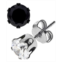 Sutton by Rhona Sutton Sutton Stainless Steel Two-Tone Cubic Zirconia Stud Earrings