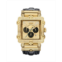 Jbw Mens Phantom Diamond (1 ct.t.w.) 18k Gold Plated Stainless Steel Watch