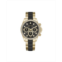 Kendall + Kylie Womens Gold-Tone and Ivory Triple Link Mock-Chronograph Analog Metal Bracelet Watch