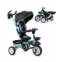Costway 6-In-1 Kids Baby Stroller Tricycle Detachable Learning Toy Bike w/ Canopy