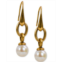 Patricia Nash Gold-Tone Imitation Pearl Drop Earrings