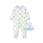 Little Me Baby Boys Dinomite Footed Coverall and Cap Set 2 Piece