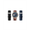 American Exchange Mens Dial Quartz Brown Leather Strap Watch with Interchangeable Straps Set of 3