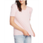 Court & Rowe Womens Short Sleeve Classic Stripe Puff Sleeve T-shirt