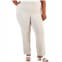 JM Collection Plus Size High-Rise Pull-On Pants