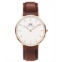 Daniel Wellington Mens Classic Mawes Brown Leather Watch 40mm