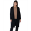 JENNIE LIU Womens Cashmere Wool Double-faced Lapel Overcoat