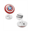 Cufflinks Inc. 3D Captain America Shield Cufflinks