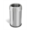 Halo Dual Deodorizer Round Open Top Stainless Steel Trash Can 13 Gallon