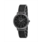Bob Mackie Womens Black Alloy Bracelet Glitz Watch 36mm