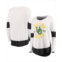 Original Retro Brand Womens White Oregon Ducks Contrast Boyfriend Raglan Thermal Long Sleeve T-Shirt