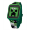 Minecraft Childrens Green Silicone Smart Watch 38mm