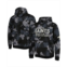 The Wild Collective Mens Black New Orleans Saints Camo Pullover Hoodie