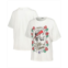 Daydreamer Womens White Willie Nelson Graphic T-shirt