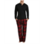 Sleep Hero Mens Flannel Pajama Set