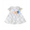 Rare Editions Baby Girls Short Sleeves Embroidered Organza Social Dress