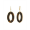 Laundry by Shelli Segal Tortoise Drop Pave Stones Earring