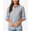 Gloria Vanderbilt Womens Amanda Button-Front Shirt