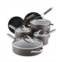 Ayesha Curry 10-Pc. Hard-Anodized Collection Nonstick Cookware Set