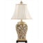 StyleCraft Home Collection StyleCraft Open-Lace Scroll Table Lamp