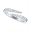Forever Grown Diamonds Lab-Created Diamond Wrap Ring (1/4 ct. t.w.) in Sterling Silver