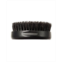 StyleCraft Professional Barber Oval Military-Inspired Hair Brush 100% Natural Boar Bristles with Wood Palm Handle