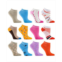 Gallery Seven Womens Multicolor Ankle Socks 12 Pack