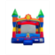 Pogo Bounce House Premium Inflatable Bounce House (Without Blower) - 13 x 12 x 14.5 Foot - Rainbow Smiley Castle Crossover Inflatable Bouncy House Jumper Unit for Kids