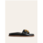 Boden Iris Snaffle Slider Sandals - Black