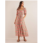 Boden Scoop Neck Maxi Dress - Multi, Gardenia Whirl