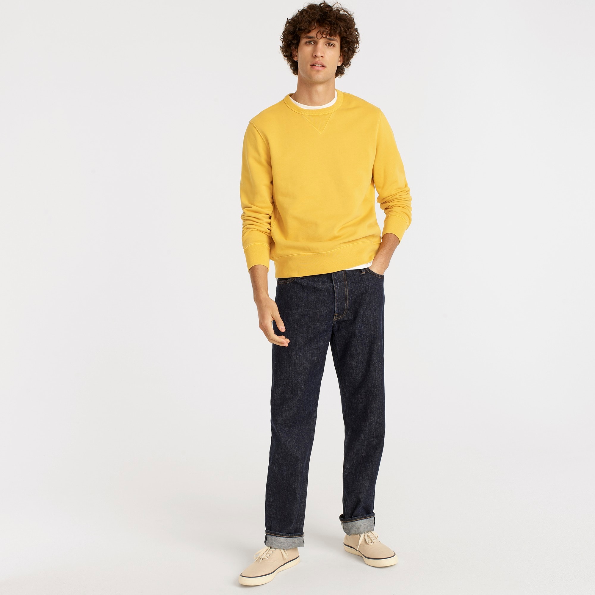 Jcrew Classic Relaxed-fit jean in Japanese selvedge denim