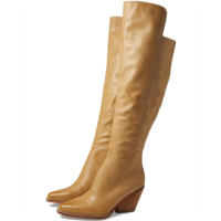 Alex Marie Carmen Leather Block Heel Work Pumps, Womens, 7.5M, Sweet Caramel - Dillard's Exclusive