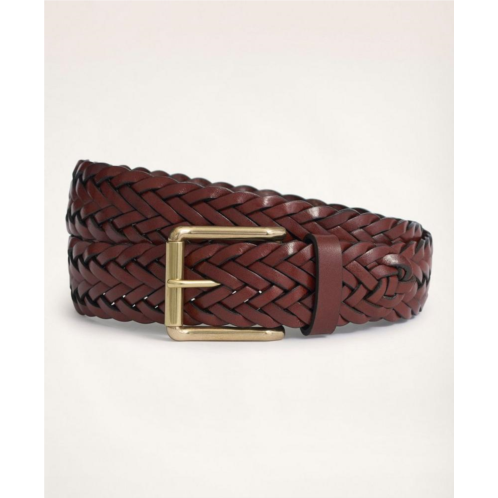 Brooksbrothers Braided Leather Belt